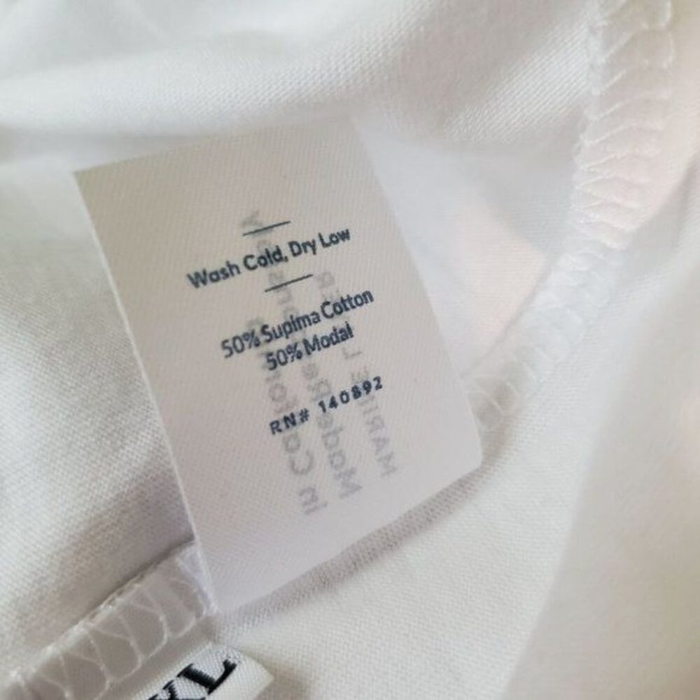 Marine Layer mens tee shirts sz XXL white Vneck Short Sleeve soft supima - Picture 7 of 12
